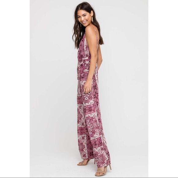 NWOT Lush Cara Jumpsuit - Picture 3 of 8